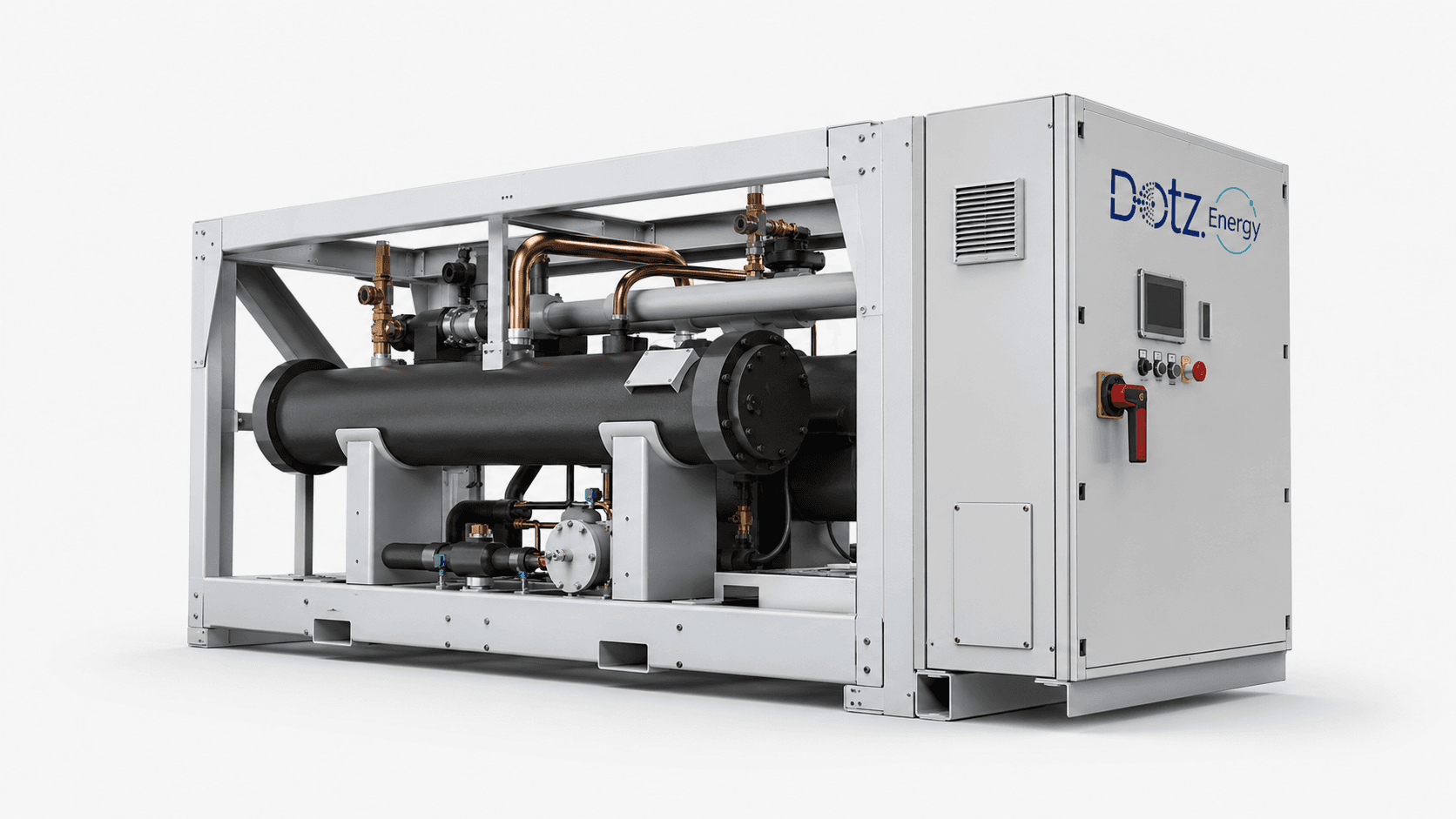 Water-to-water heat pump unit